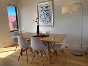 Dining waters edge town house